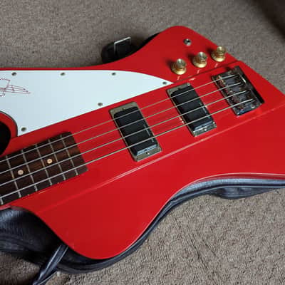 Burny TB-70 Thunderbird 1980s - Red | Reverb