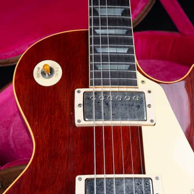 Gibson 1957 Les Paul Standard Mahogany Top Ultra Light aged - Medium Cherry image 17