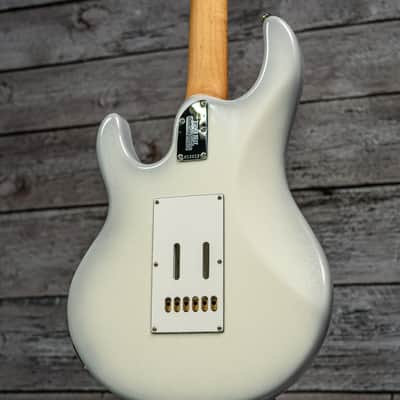 Ernie Ball Music Man Silhouette - Snowy Night, Roasted Maple Neck/Matching Headstock image 6