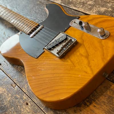 Fender Japan Vintage 1990 Telecaster 1952 Reissue FujiGen A-Serial Aged Natural Ash & Hardcase image 5