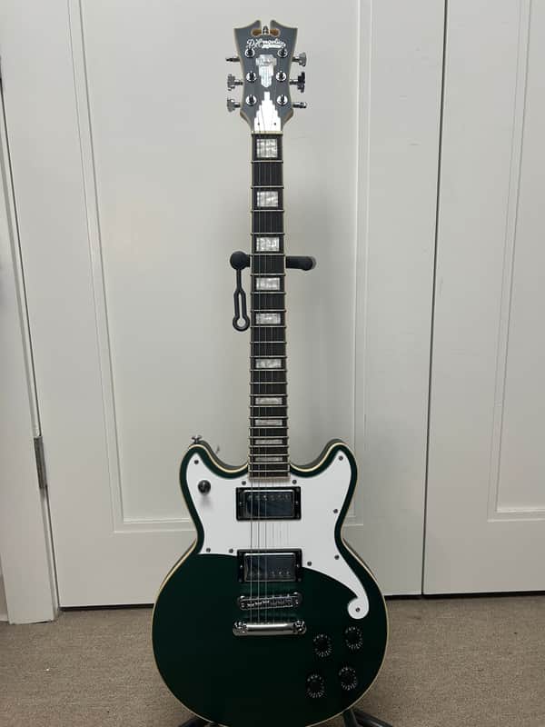 D'Angelico Premier Brighton Electric Guitar - Sherwood Green image 1