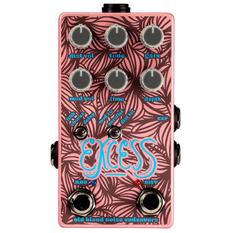 Old Blood Noise Endeavors Excess V2 Distortion / Chorus / Delay Pedal image 1