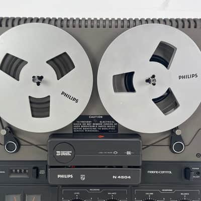 Philips - N4504 - 18CM Reel-to-Reel Deck - Serviced (New Belts) image 8