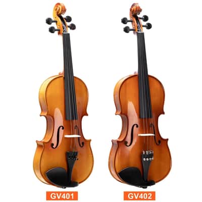 Glarry 4/4 Acoustic Violin with Electronic Tuner Violin Hard Case image 2