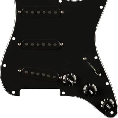 FENDER Pre-Wired Pure Vintage '65 Loaded Strat w/RWRP Middle, Black, 11-Hole image 1