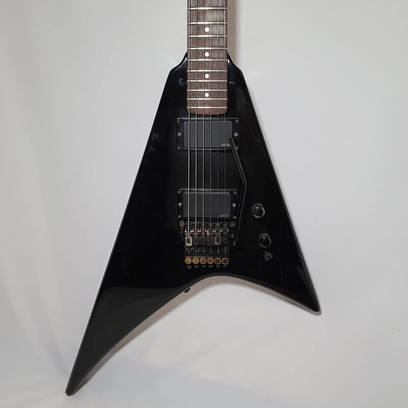 Kramer Vanguard Vintage 1986 Gloss Black image 1