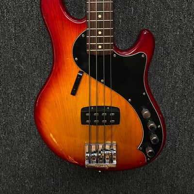 Fender Deluxe Dimension Bass IV with Rosewood Fretboard 2014 - 2016 - Aged Cherry image 2