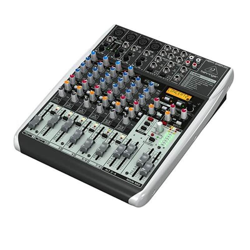 Behringer Xenyx QX1204USB Premium 12-Input 2/2-Bus Mixer with Xenyx Mic Preamps and Compressors, KLARK TEKNIK Multi-FX Processor, Wireless Option image 1
