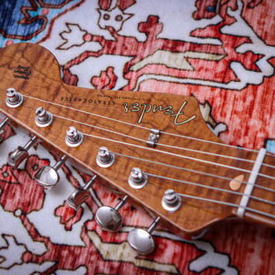 FENDER USA Custom Shop 50's Ltd Roasted Closet Classic Stratocaster "Sonic Blue + Roasted Maple" (2025) (Reserved) image 14