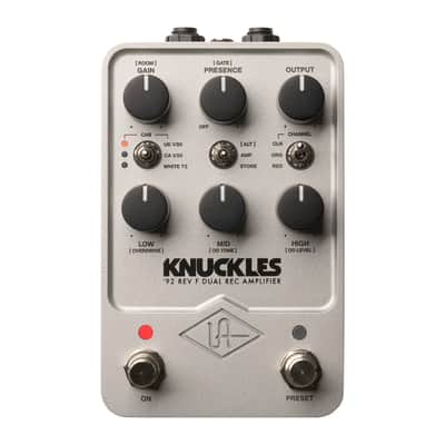 Universal Audio Knuckles 92' Rev F Dual Rec Amplifier Pedal [DEMO] image 1