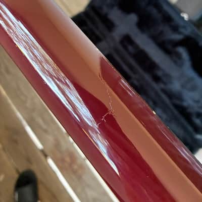 PRS McCarty 1999 - Scarlet Red raspberry flame top electric guitar with case image 17