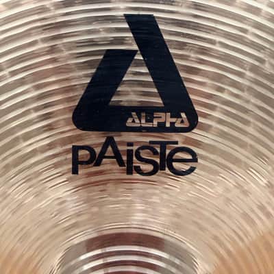 Paiste Alpha 14" Medium Hi-Hat Cymbals – Top & Bottom Pair – Made in Germany – Used image 9