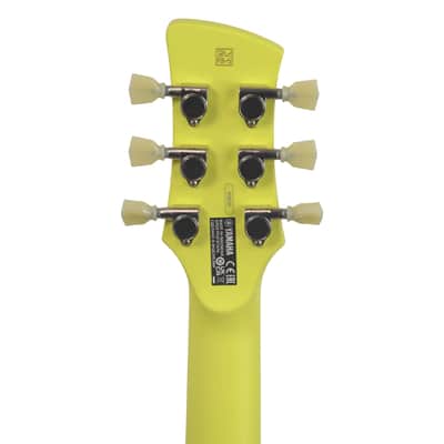 Yamaha Revstar RSE20 Electric Guitar - Neon Yellow image 6