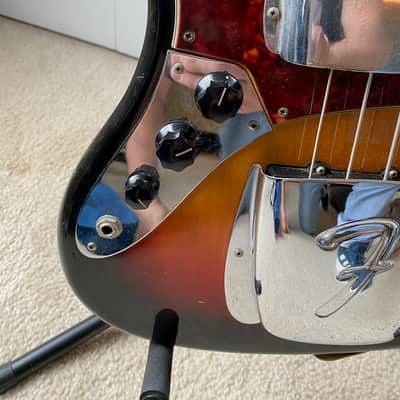 Fender Jazz Bass 1964 - Sunburst (left-handed) image 5