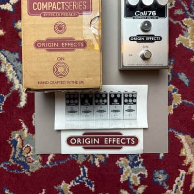 Origin Effects Cali76 Compact Deluxe Compressor 2010s - Silver image 4