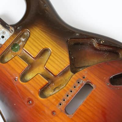 1979 Vintage Fender Stratocaster Sunburst BODY S9 Serial 1970s CBS Era USA Strat image 8