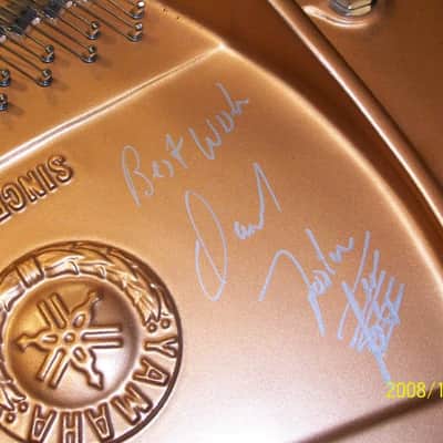 Yamaha DC2M4 Disklavier 5'8" Grand Piano — Played & Signed by David Foster — Documented Provenance image 3