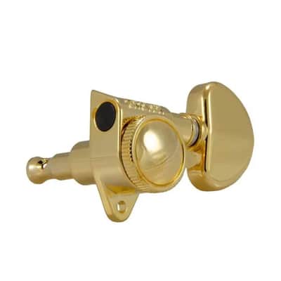 Grover 502G Roto-Grip Locking Tuners 3 + 3 Tuners - Gold image 1