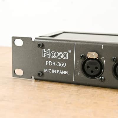 Hosa PDR-369 XLR3F to XLR3M Patch Bay CG015YP image 5