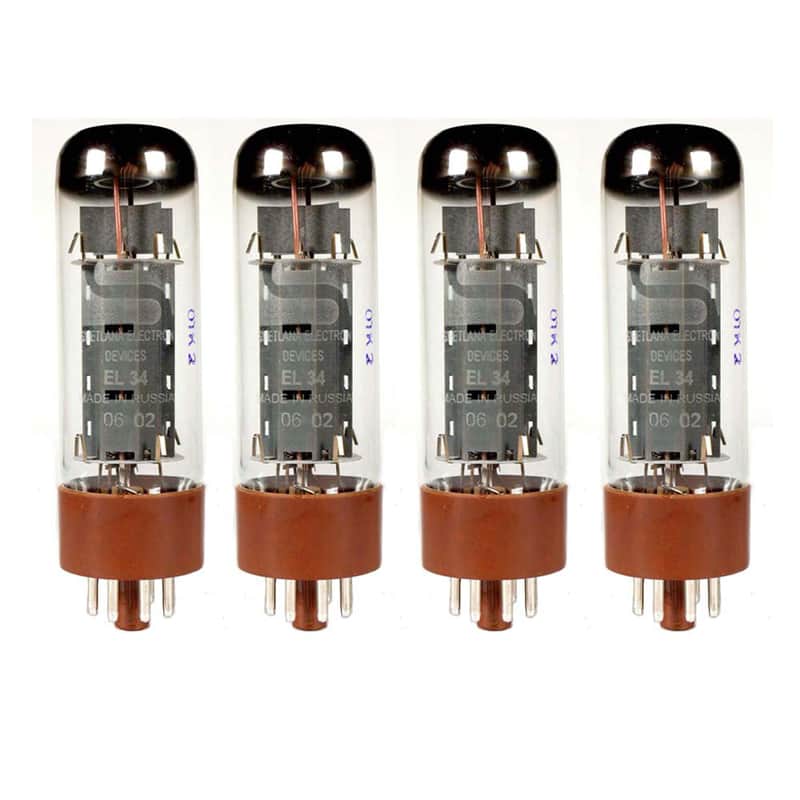 New 4x Svetlana EL34 | Matched Quad / Quartet / Four | Power Tubes | Free Ship image 1