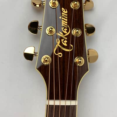 Takamine EF508KC NEX Koa Acoustic-Electric Guitar Gloss Natural + Hard Case B-Stock image 10
