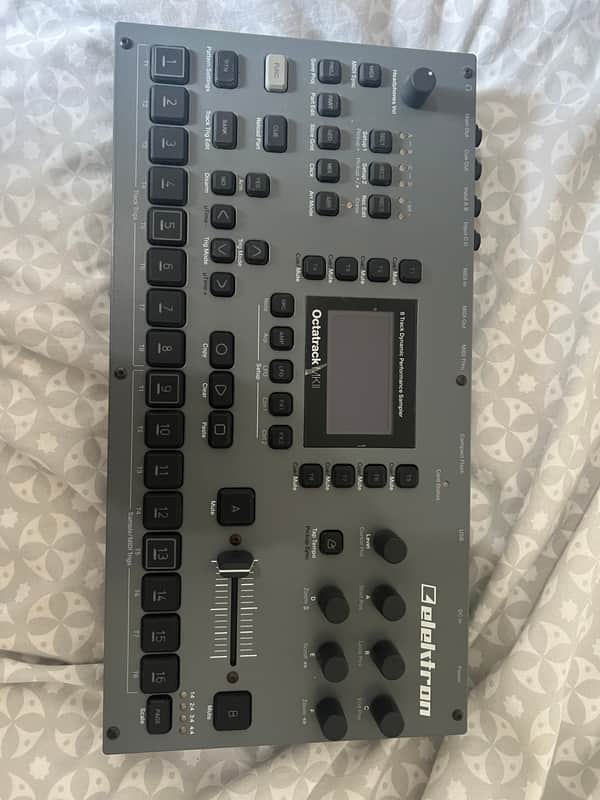 Elektron Octatrack MkII Dynamic 8-Track Performance Sampler 2017 - 2021 - Gray image 1