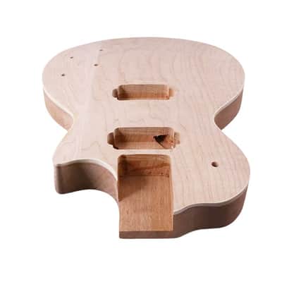 Les Paul Style Electric Guitar HH Body, Mahogany image 3