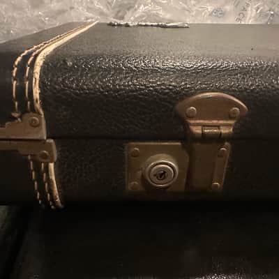 Immagine 1979 Fender Precision Jazz Bass Case - Burgundy maroon interior - 1976 1977 1978 1979 - 5