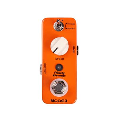 Mooer Audio Ninety Orange Phaser - Effect for Guitars image 1