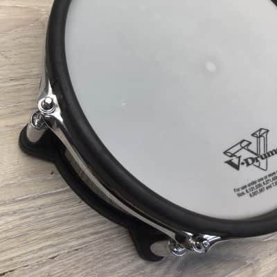 Roland PD-108-BC V-Pad 10" Dual Trigger Mesh Drum Pad 2010s - Black Chrome image 2