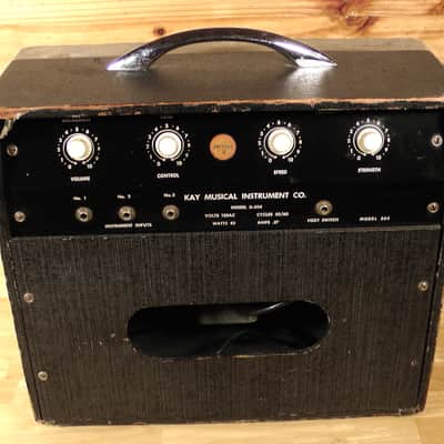 Kay 504 W/Tremolo, 1950's  Vintage Tube Amp Made in USA image 2