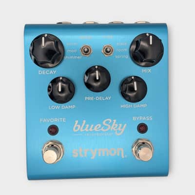 Strymon Blue Sky Reverberator V1 2010 - 2022 - Blue image 1