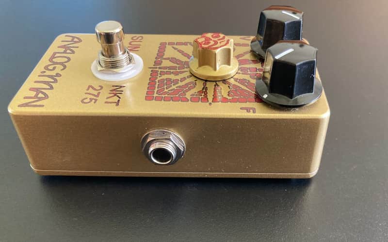 Analogman Sun Face Red Dot NKT-275 Germanium Fuzz with Sun Dial