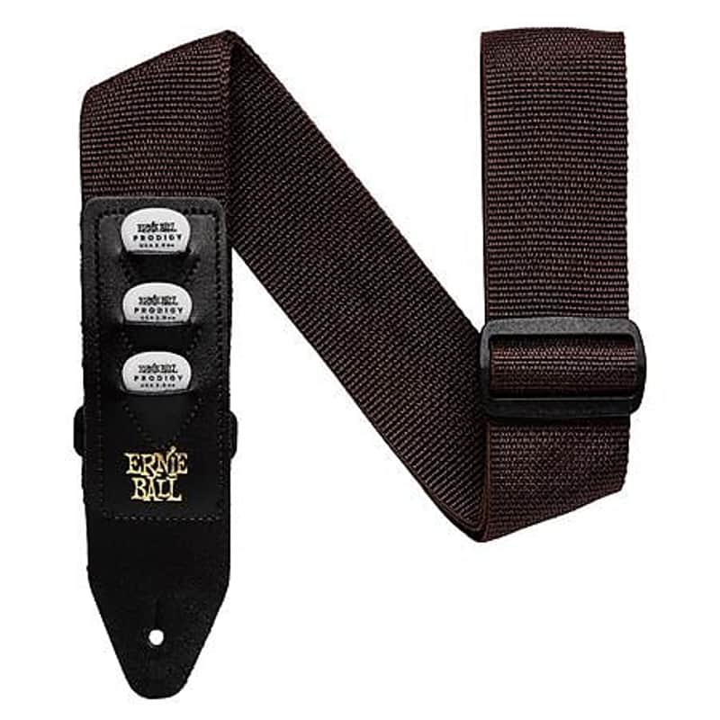 Ernie Ball 2" Pickholder Guitar Strap image 3