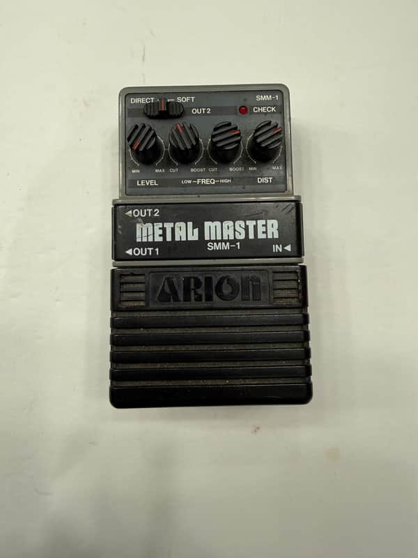 Arion SMM-1 Metal Master Distortion Guitar Effect Pedal MIJ Japan *READ* image 1