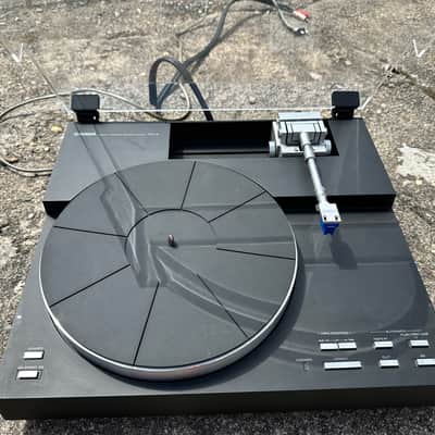 Vintage Yamaha PX-3  Turntable with Ortofon Quintet blue image 1