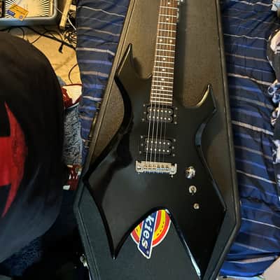 B.C. Rich MK5-WL-BK Warlock Gloss Black | Reverb
