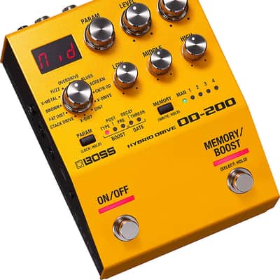 Boss OD-200 Hybrid Drive Simply Sophisticated Guitar Effect Pedal image 1