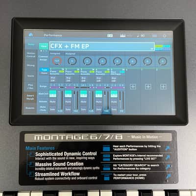 Yamaha Montage 6 Synthesizer Serial No: BAWN01005 | Second Hand image 6