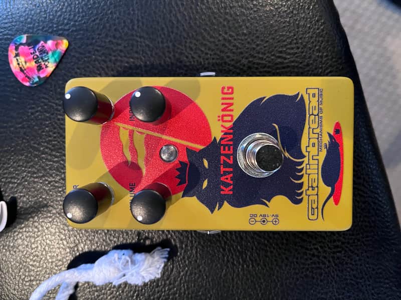Catalinbread Katzenkönig Fuzz / Distortion 2015 - Present - Yellow image 1