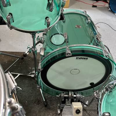 KLASH DRUMS Coke Bottle Green Acrylic Kit image 7