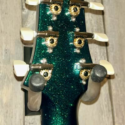 NEW PRS S2 McCarty 594 Thinline - Custom Color, Awesome Green Blue Sparkle, Ships Fast With Pro Set Up! image 13