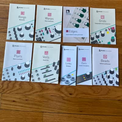 Mutable Instruments eurorack modules collection in Intellijel 7U 104hp case image 16