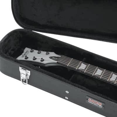 Gator GW-LPS Deluxe Wood Case for Single-Cutaway Electric Guitars image 7