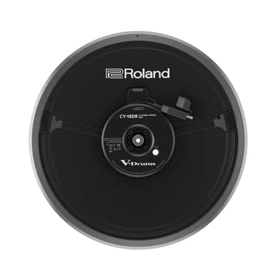 Roland CY-18DR Electric Drum Acousitc Style V-Cymbal, 18-Inch, Black image 2