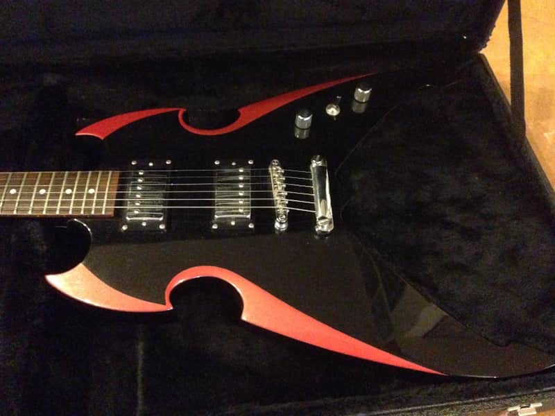 SILVERTONE Paul Stanley Kiss Apocalypse Electric Guitar | Reverb