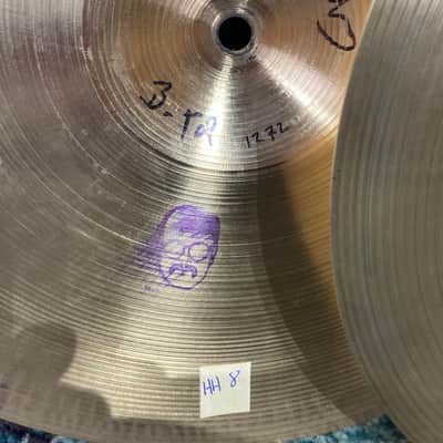 Bun E. Carlos, Cheap Trick, Zildjian - 15" New Beat Hi Hat Set, Used in Studio, Signed! (#HH 7, 8, 9) 2006 image 4