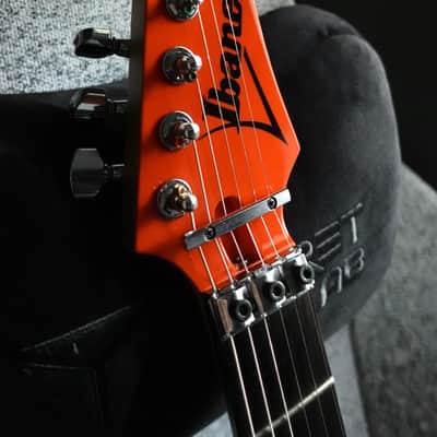 Ibanez MIJ Joe Satriani JS2410 - Muscle Car Orange image 19