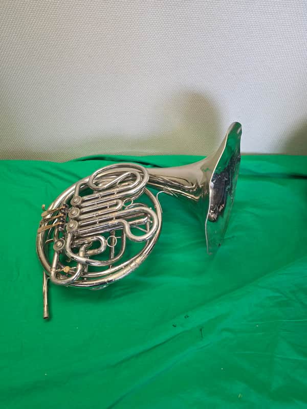 Holton H179 Farkas Double French Horn 2010s - Clear-Lacquered Nickel-Silver image 1