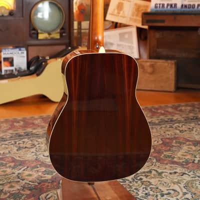 Yamaha FG830 AB Spruce/Laminate Rosewood Autumn Burst Dreadnought Acoustic Guitar #0757 image 9
